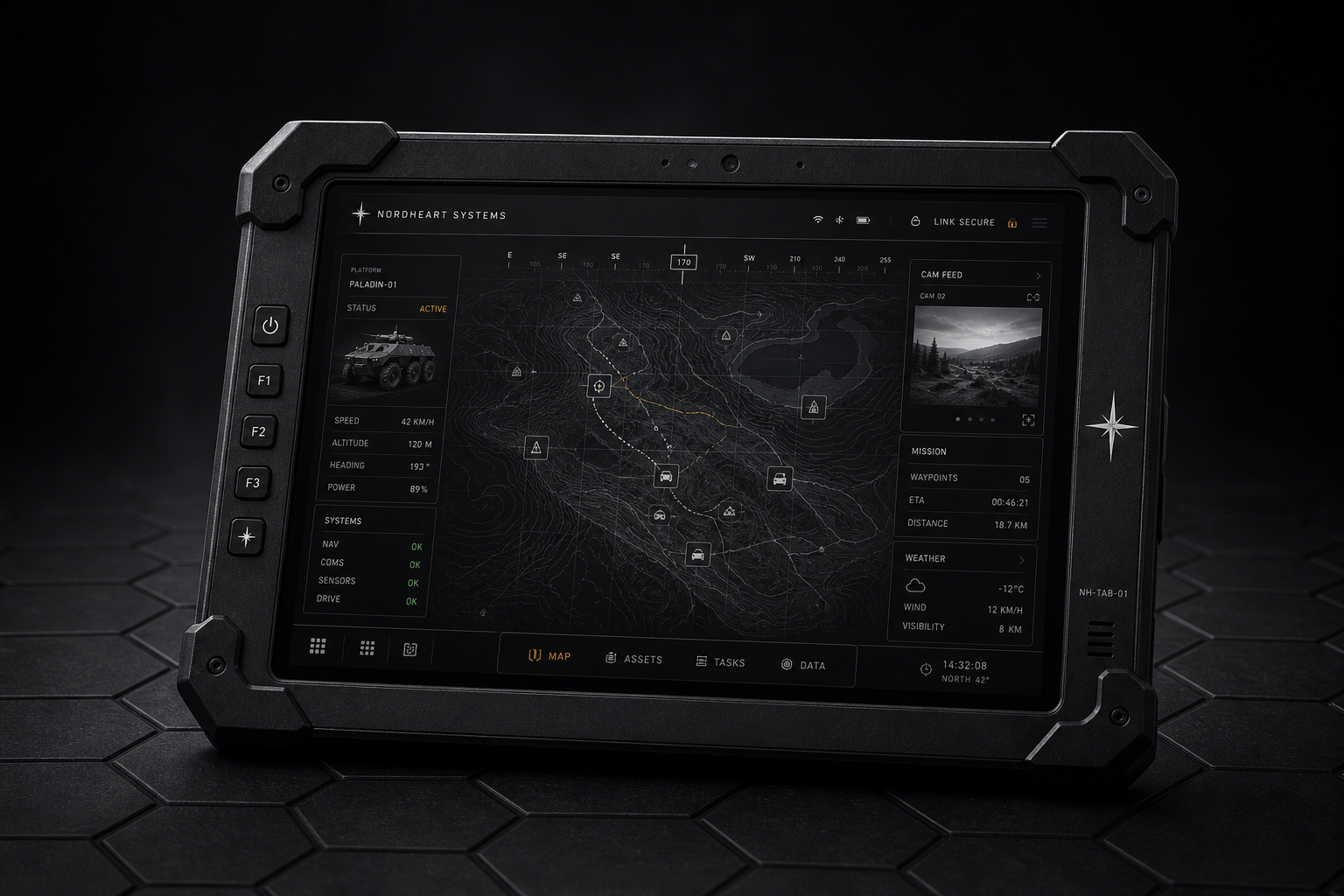 Nordheart tablet render